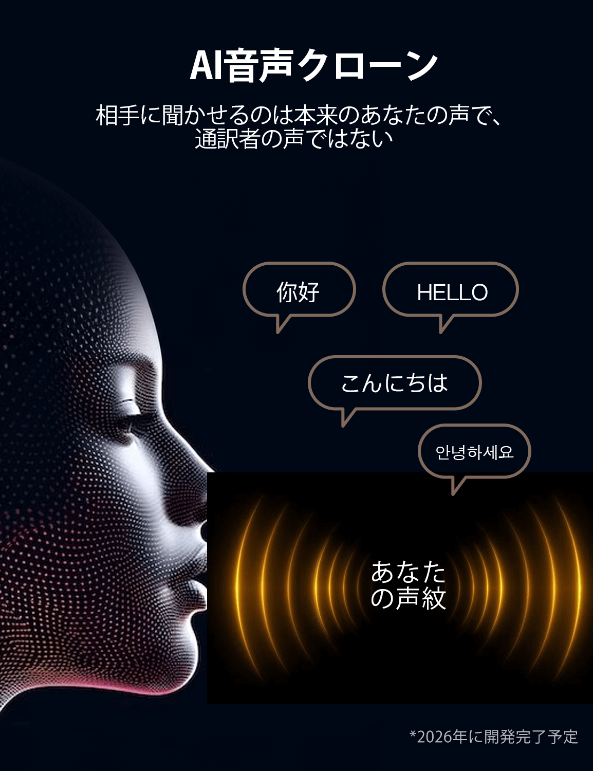 W4 AI 翻訳イヤホン