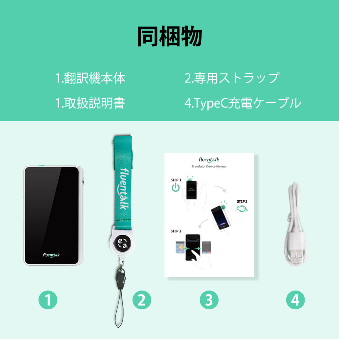 Fluentalk T1 Miniハンドヘルド翻訳機