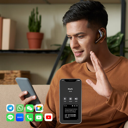 W4 Pro AI通訳イヤホン