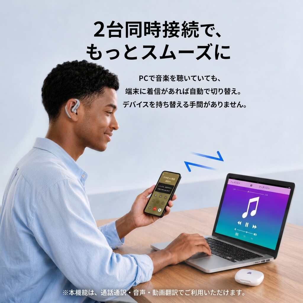 LiveTalk AI翻訳イヤホン