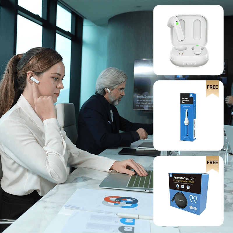 WT2 Edge/W3 リアルタイム翻訳イヤホン