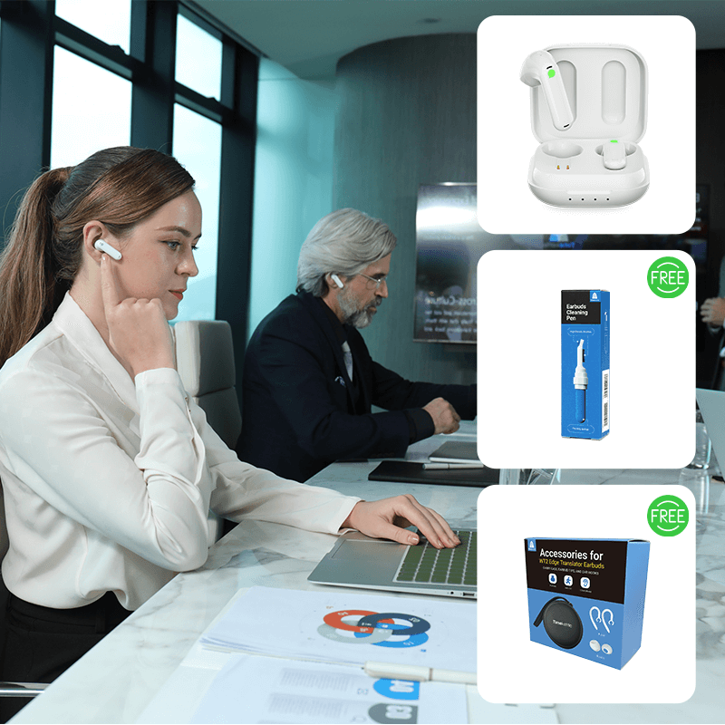 WT2 Edge/W3 リアルタイム翻訳イヤホン
