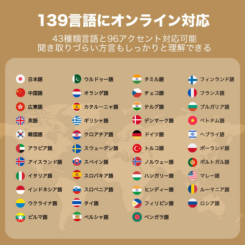 W4 Pro AI通訳イヤホン