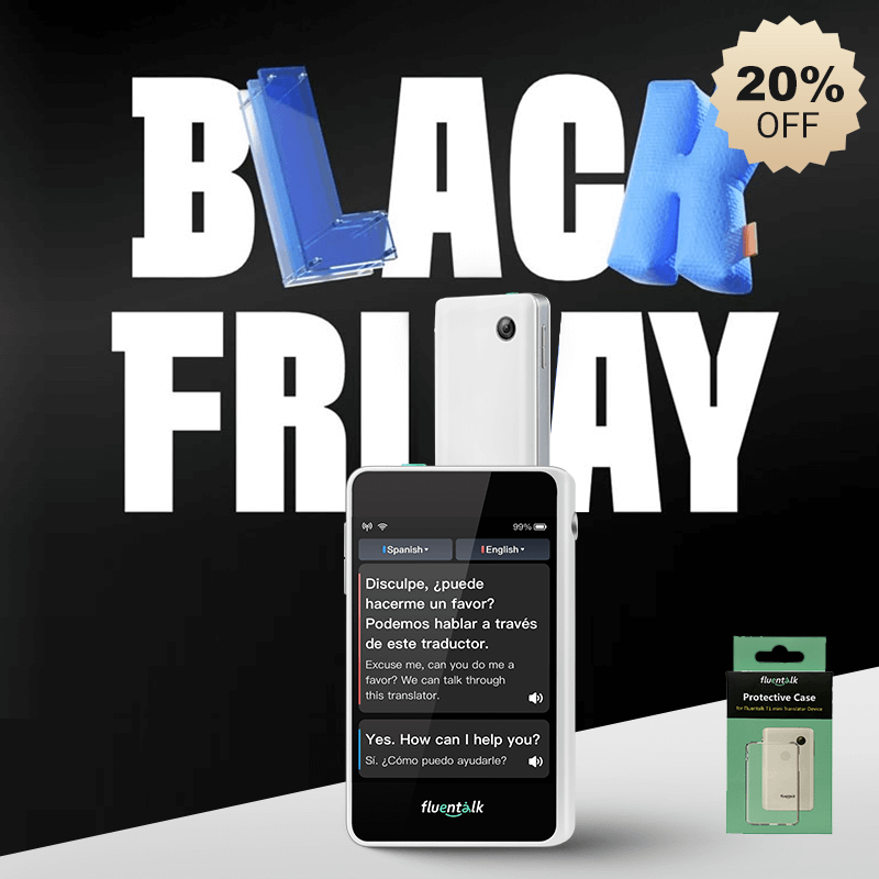 Fluentalk T1 Miniハンドヘルド翻訳機